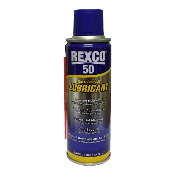 Rexco 50 Pelumas Serba Guna Anti Karat Multi Lubricant Purpose 220ml