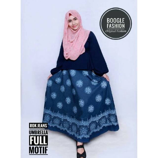 Rok panjang levis/rok panjang/rok payung/rok dewasa/rok anak tanggung