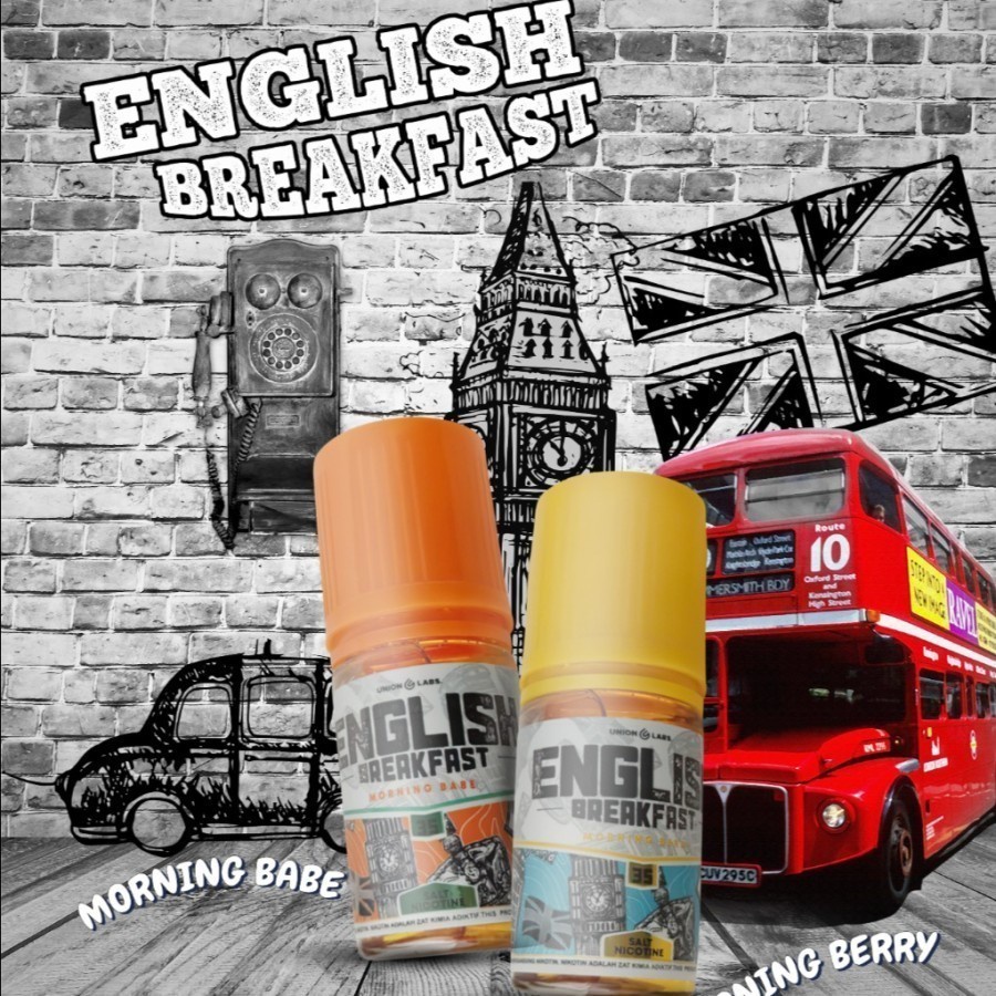 ENGLISH BREAKFAST 30ML SALT NIC SERIES - AUTHENTIC