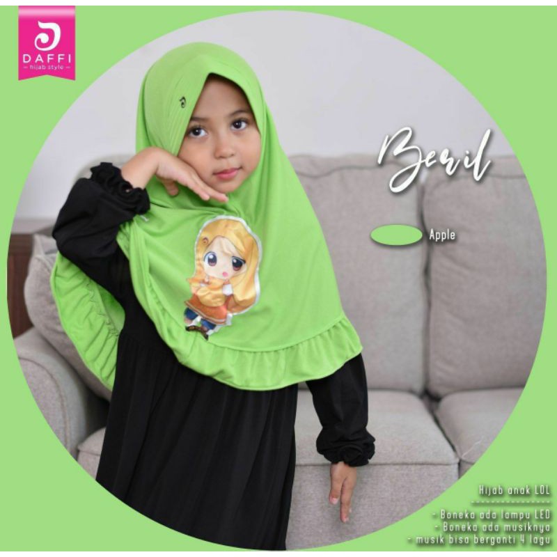 Beril jilbab anak Daffi