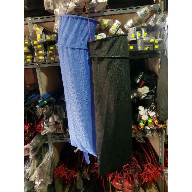 karamba ikan bahan halus tebal panjang