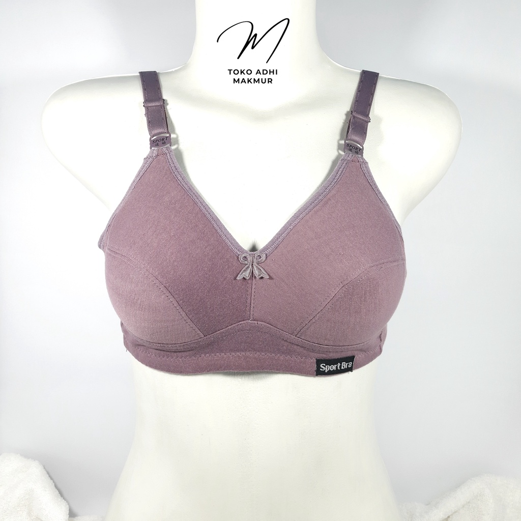 Bra Tanpa Kawat Tanpa Busa Bh Kotang Beha Pakaian Pakean Sport Brukat Dalam Dlam Dalm Import Premium