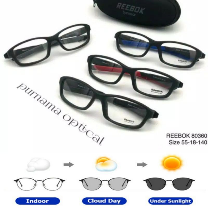 KACAMATA PRIA SPORTY GRATIS LENSA PHOTOCROMIC