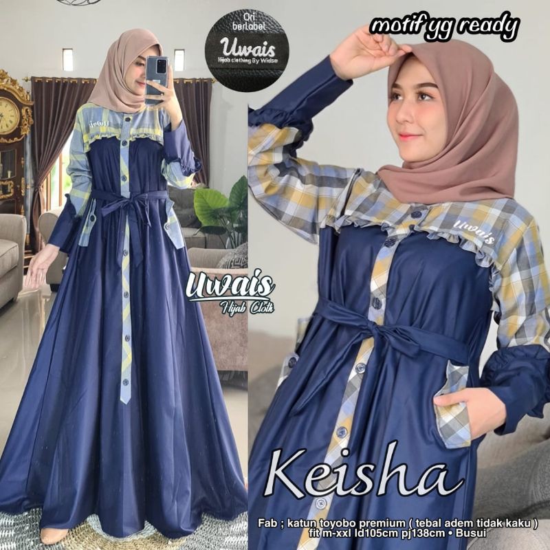 Keisha maxy dress katun toyobo