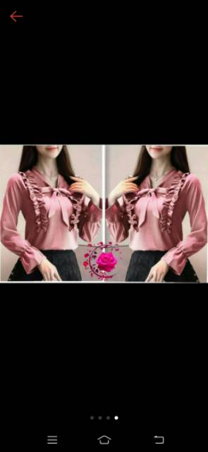 Dini blouse/moscrepe HQ
