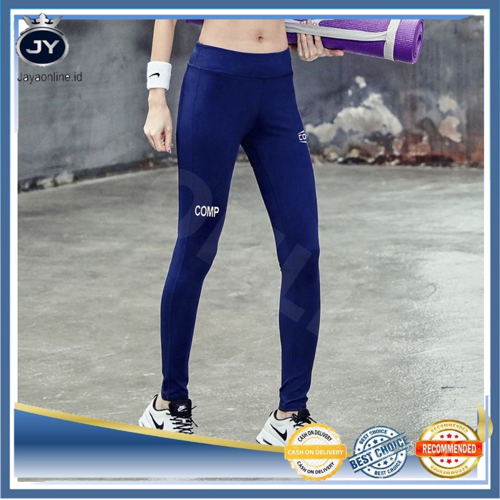 JY Legging A03 Leggings Sport Wanita Celana Olahraga Kualitas Premium Celana Jegging Panjang Yoga Sport Import