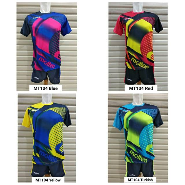 Jersey Kaos Setelan Baju Olahraga MT104 polos