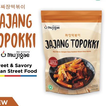 

Paling Laris|SQ15|Mujigae Jajang Topokki - Kue Beras dengan Saus Kedelai Hitam 350 gr