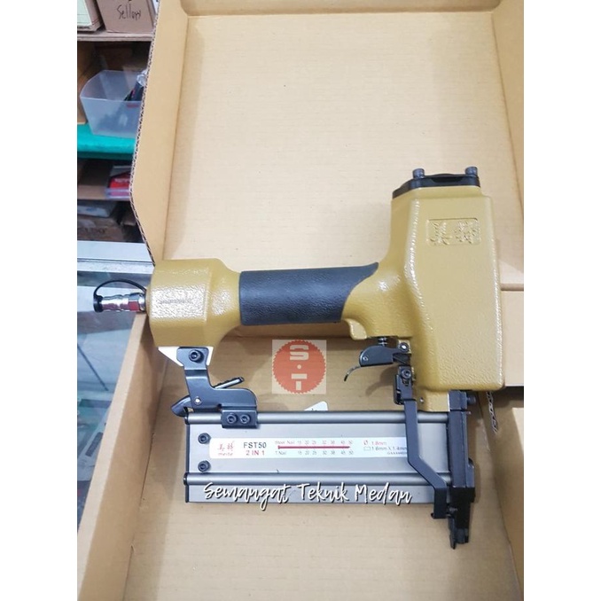 AIR NAILER GUN STAPLES ANGIN PNEUMATIC NAILER MEITE FST50 F50 T50 50mm