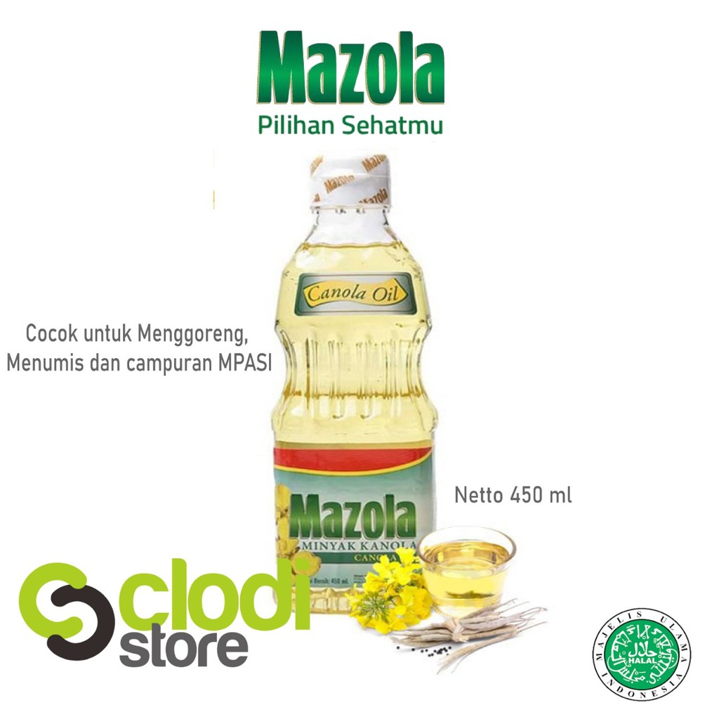 Jual Mazola Canola Oil 450ml Lemak Tambahan Mpasi Indonesia Shopee Indonesia