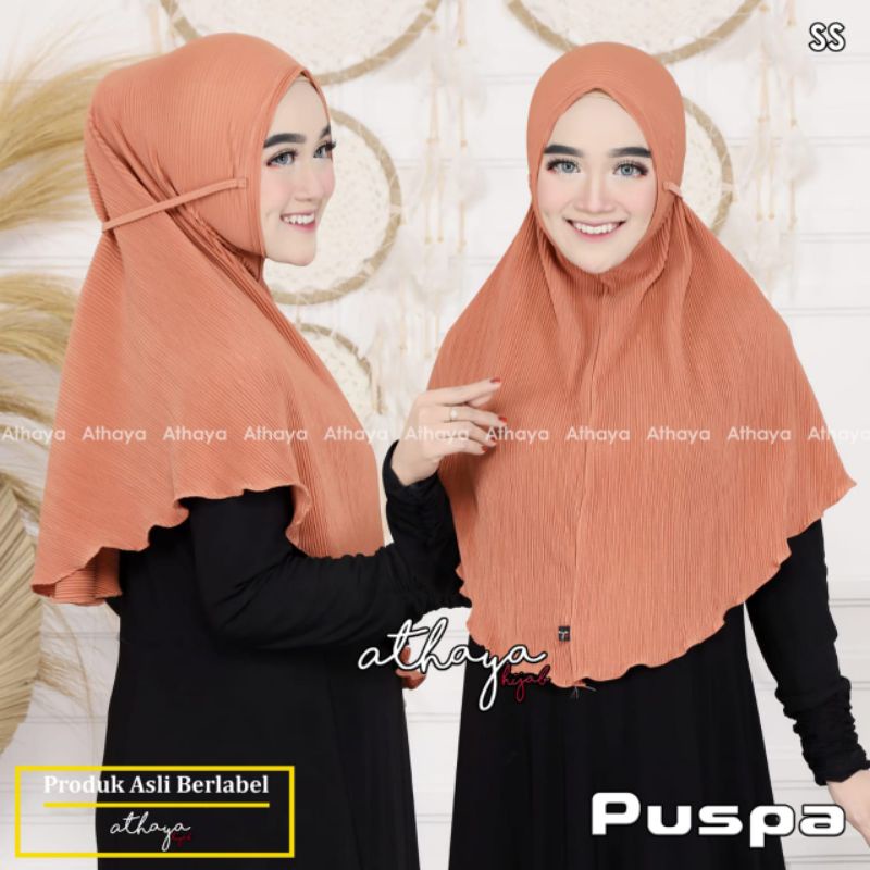 [Ori ATHAYA] SYIRIA PLISKET••Kerudung insta bergo