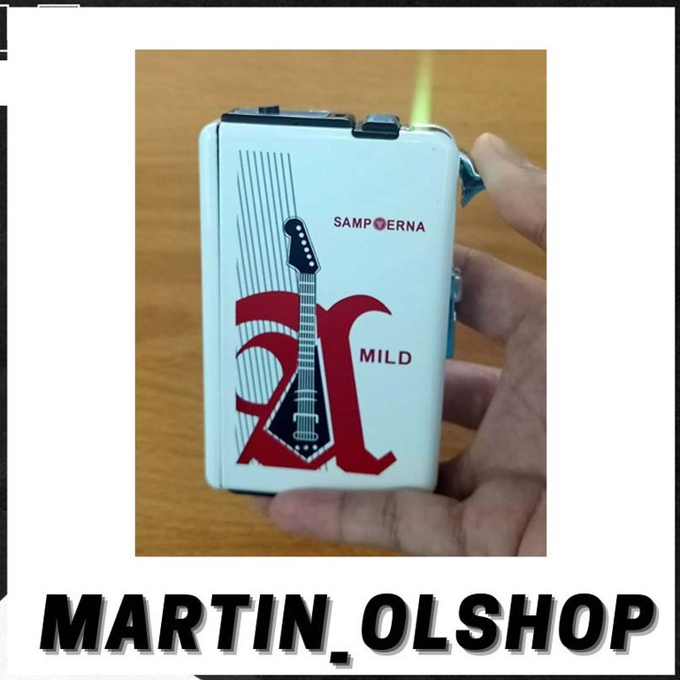 KOTAK ROKOK KOREK MILD PUTIH GITAR - EP MILD P GITAR INDOKOREK
