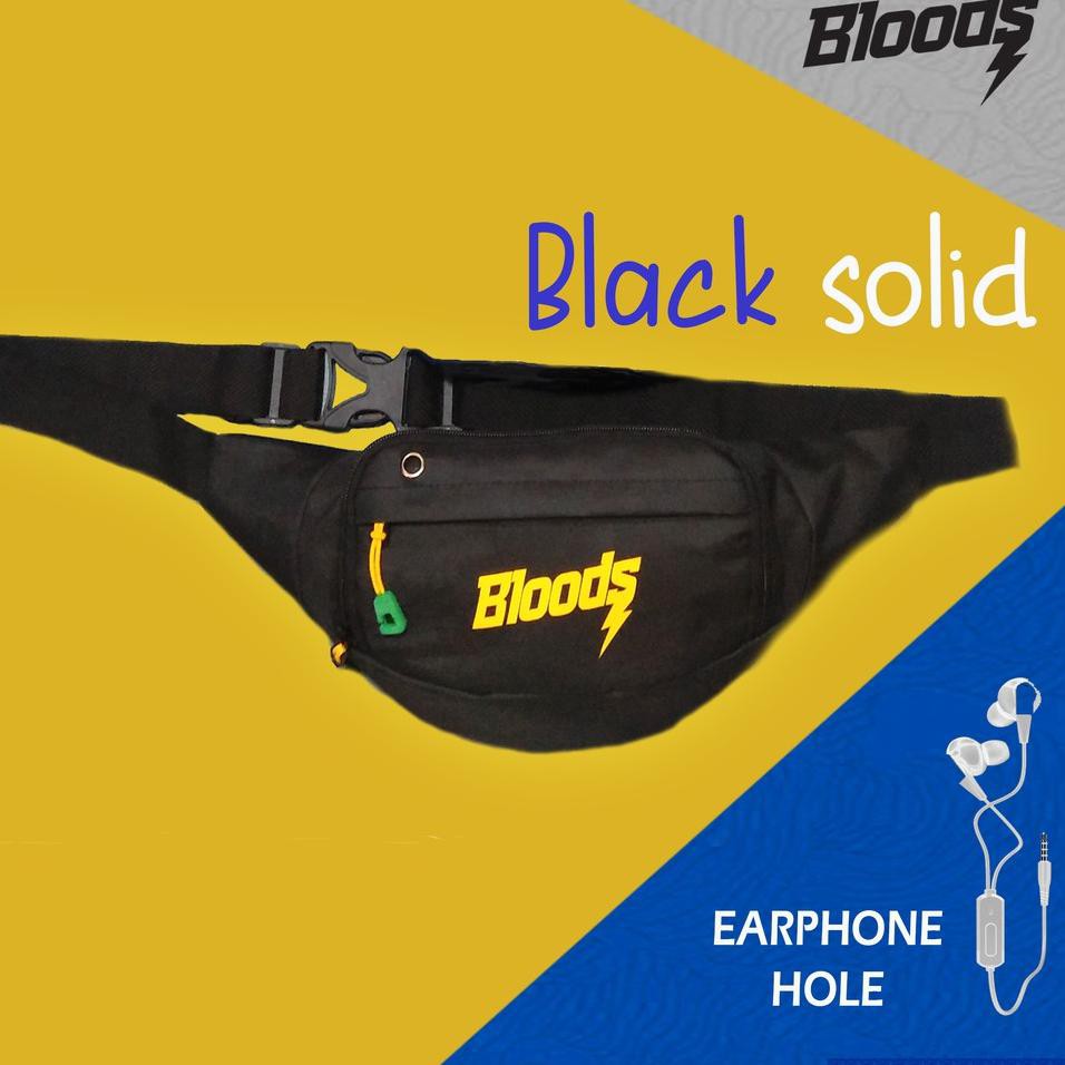 (XTRA.id) New PROMO Hot Waistbag TRM Bloods Distro pria Tas selempang Distro Waist Bag Distro Y22k