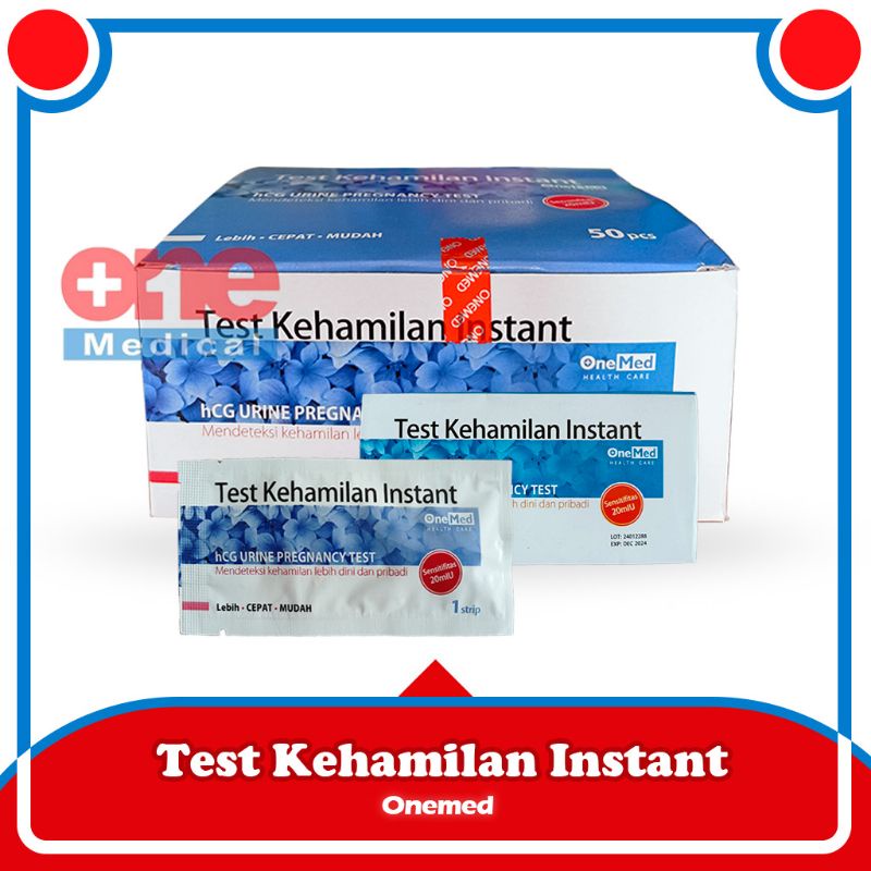 Test Pack Kehamilan / Tes Hamil / Tespek Tes Kehamilan Instant Onemed