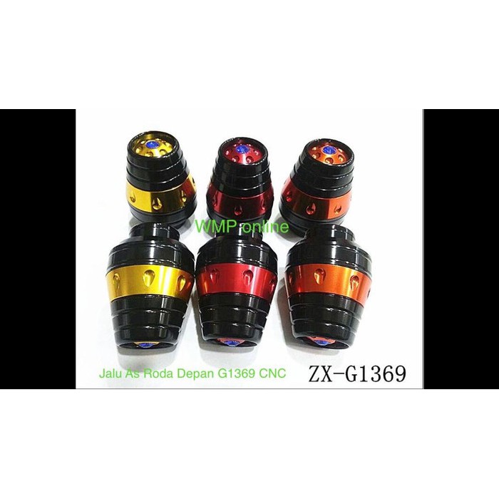 Promo Jalu As CNC Roda Depan G1368 Kerucut Crystal Diskon