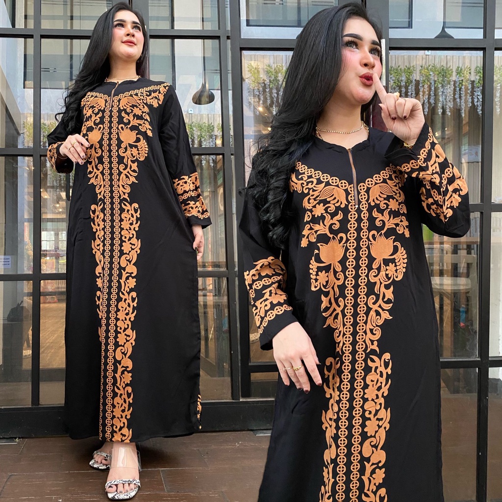 Gamis Istanbul cabutan busui dress kekinian viral