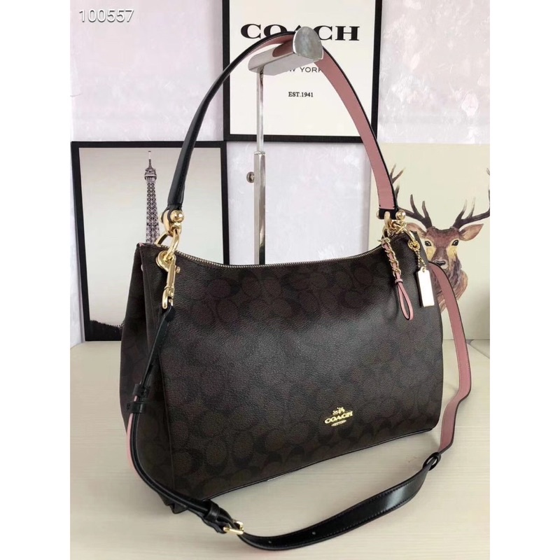 Coach Mia Shoulder Bag in Signature (C28967)