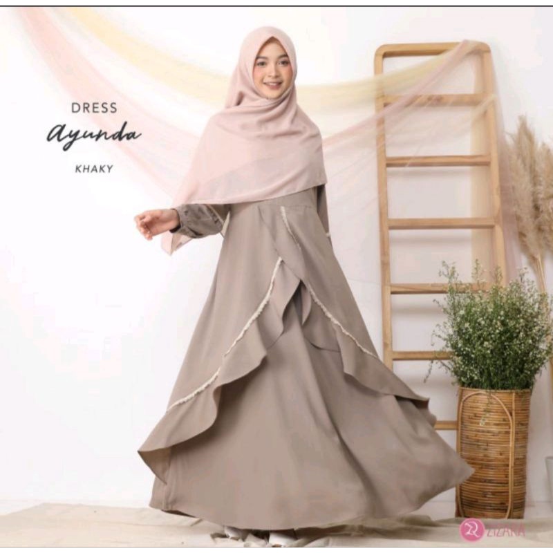 preloved gamis branded ayunda dress, shameena dress dan mahira dress zizara