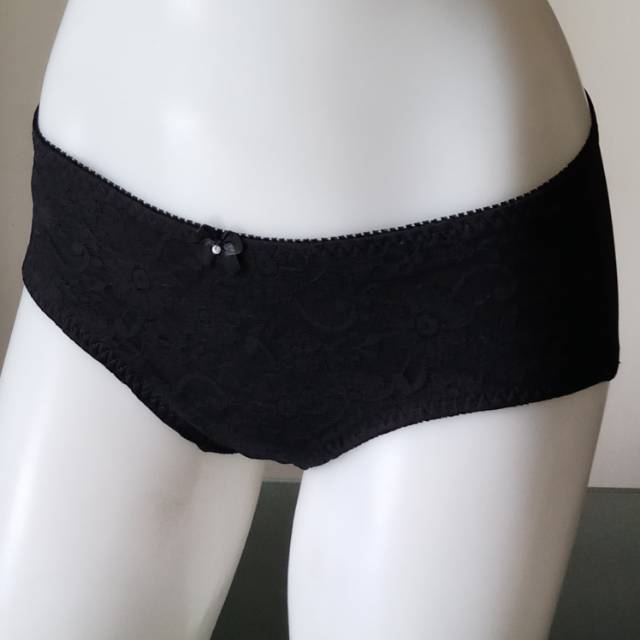 FIORI Panty AURORA BLACK | Celana Dalam Midi