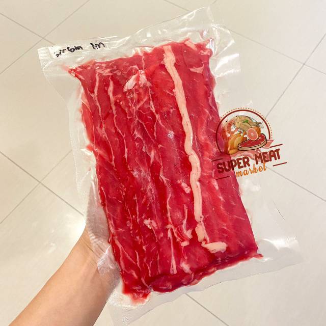 500gr Sirloin Shabu Slice Import AUS