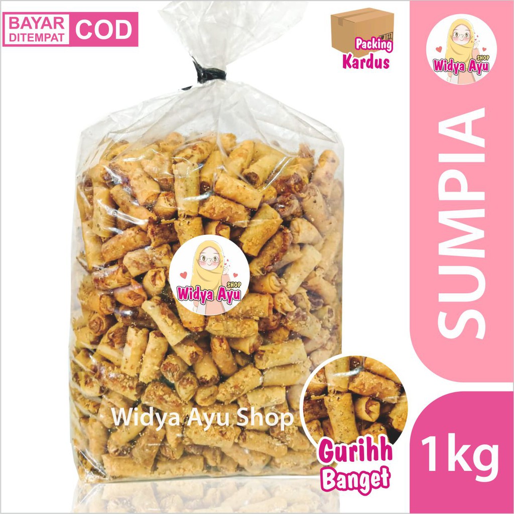

Sumpia Udang 1kg / Sumpia Ebi Sumpia Abon Rasa Udang / Sumpia Udang Kiloan Murah Widya Ayu Shop