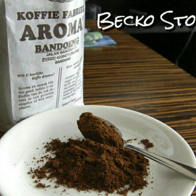 

Kopi Mokka Arabika Koffie Fabriek Aroma Bandung