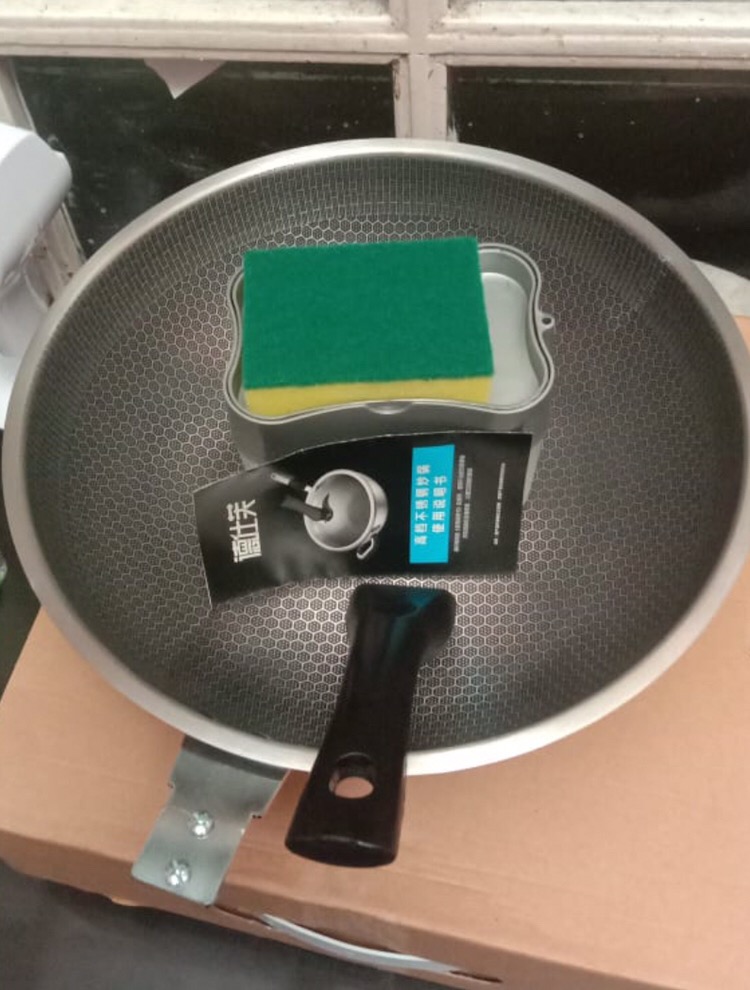 Wajan Mutakhir Anti Lengket - Berbahan Stainless Steel Serbaguna Dengan Diameter 32cm