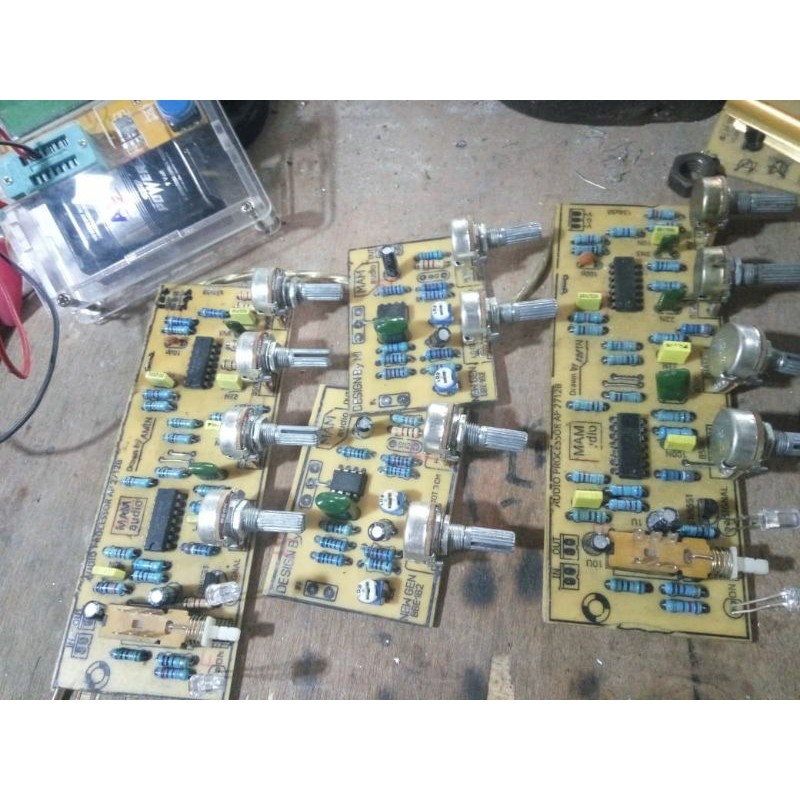 KIT AUDIO PROSESOR AP 2712 B MAM AUDIO