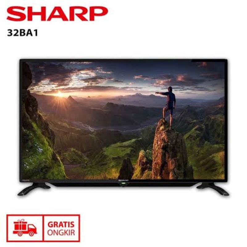 TV TELEVISI LED SHARP AQUOS 2T C32BA1I C 32 BA1I IN INCH " HD USB GARANSI JAPAN TECHNOLOGI ORIGINAL