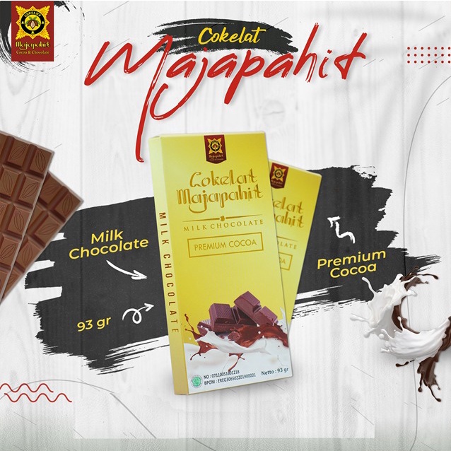 

Cokelat Batang/Cokelat Batangan/Coklat Batang/Coklat Sehat/Milk Chocolate 93 gr/Cokelat Majapahit
