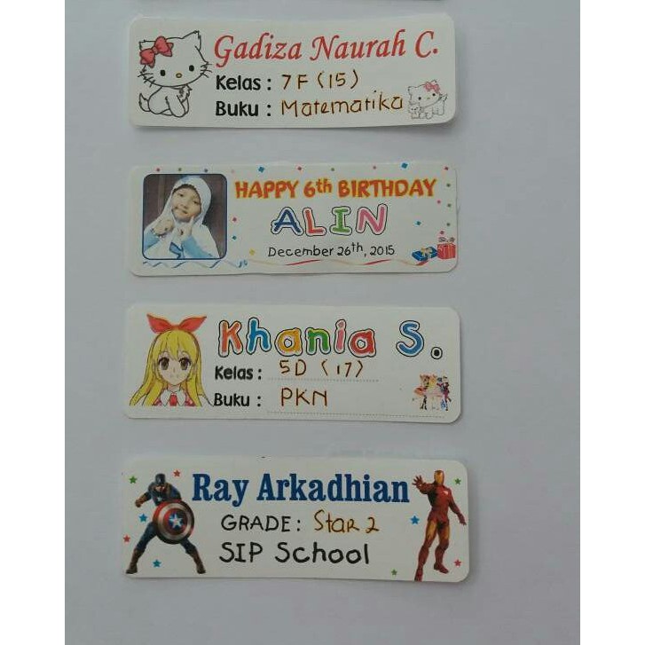 

Stiker Nama Anak Bisa Pakai Foto
