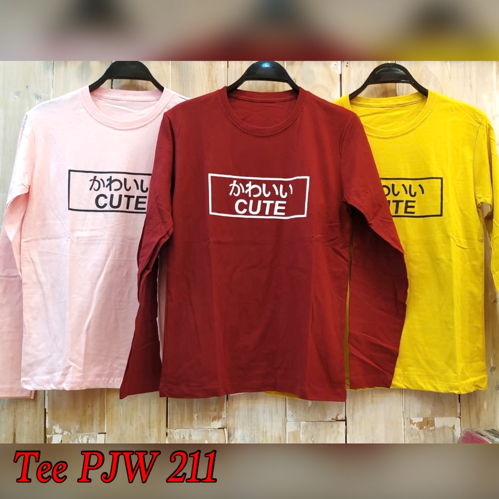 T-Shirt Tumblr / Tumbler Tee / Kaos Murah Kualitas Bagus WARNA PANJANG PART 4