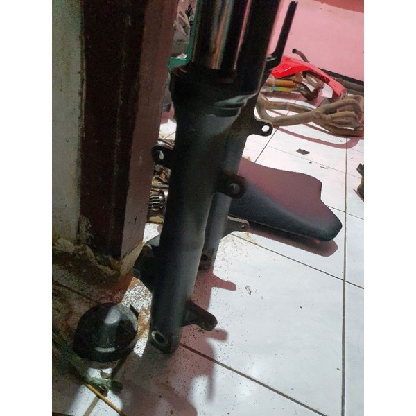 bottom tabung shock kanan ninja 250