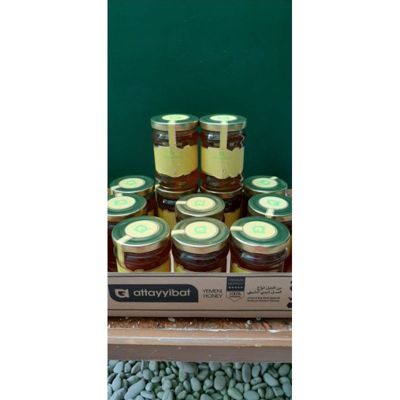 

Madu Yaman Mara'i (Grade A/No.1) 250gr Attayyibat - Madu murni Madu asli Madu impor Madu Mara'i