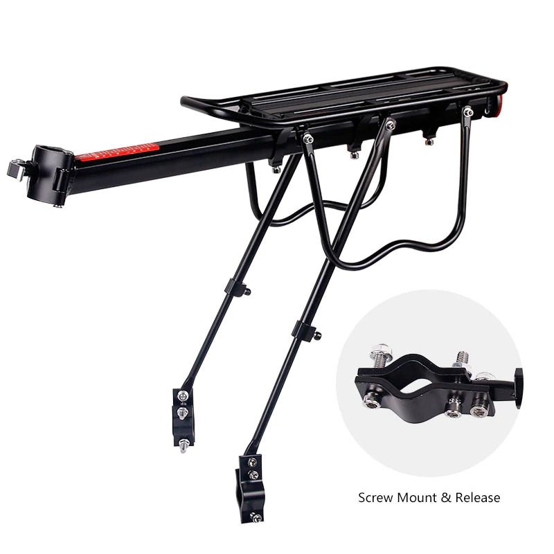 DEEMOUNT Boncengan Belakang Sepeda Luggage Carrier Rear Rack - RCK-103