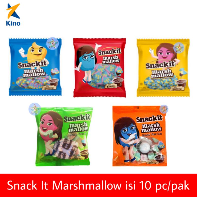 

Kino Snack It Marshmallow isi 10 pc/pak