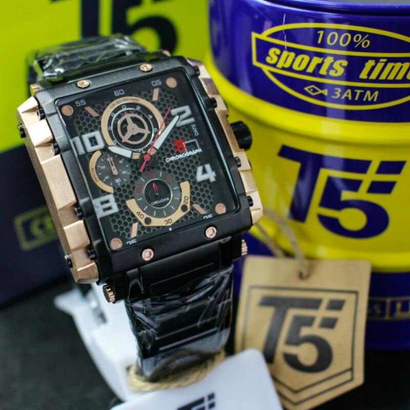 T5 H 3802 original jam tangan pria T5 H3802 garansi