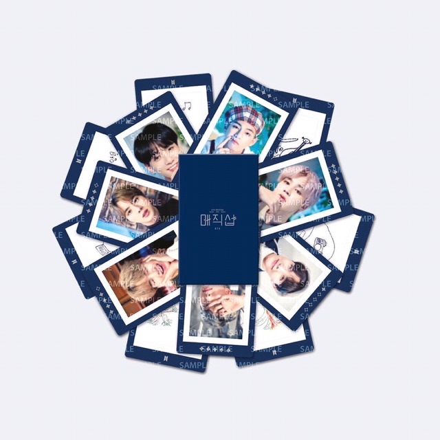 BTS 5th Muster Magic Shop Guestbook Card