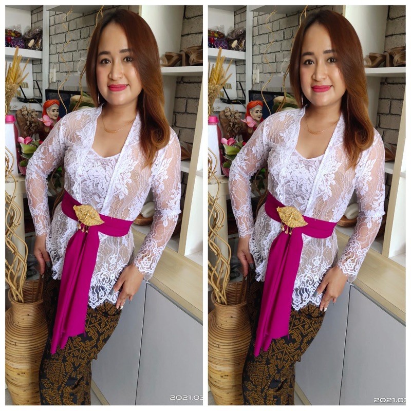 Set kebaya jadi semi italy cantik