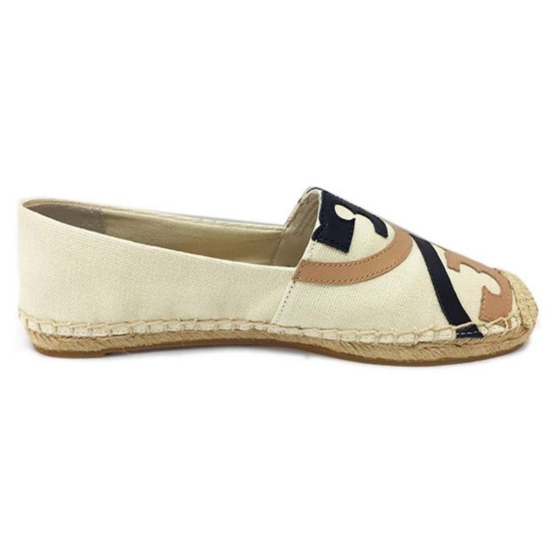 Tory Burch Poppy Esparadrille Canvas Ladies Esparadrilles Slip On