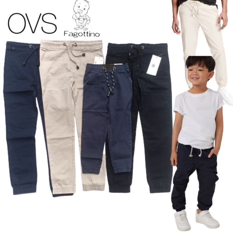 PHI129 Celana Jogger Chinos Pull On Anak Laki Laki OVS Fagottino
