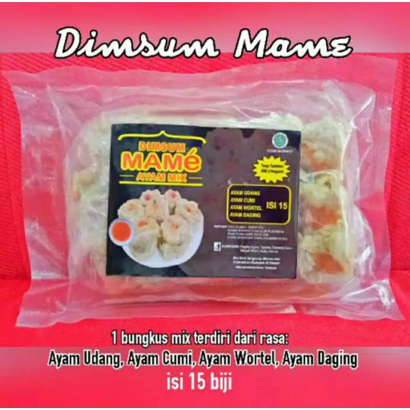 

Dimsum Mame 15 biji