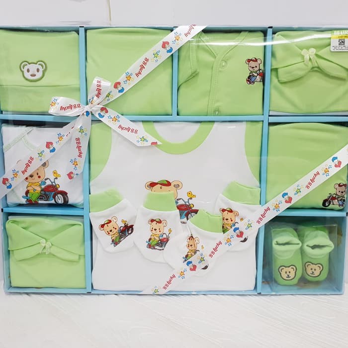 Promo !! Baby Set Baby Lucky SUPER JUMBO- Baby Gift Box- Kado Bayi Komplit