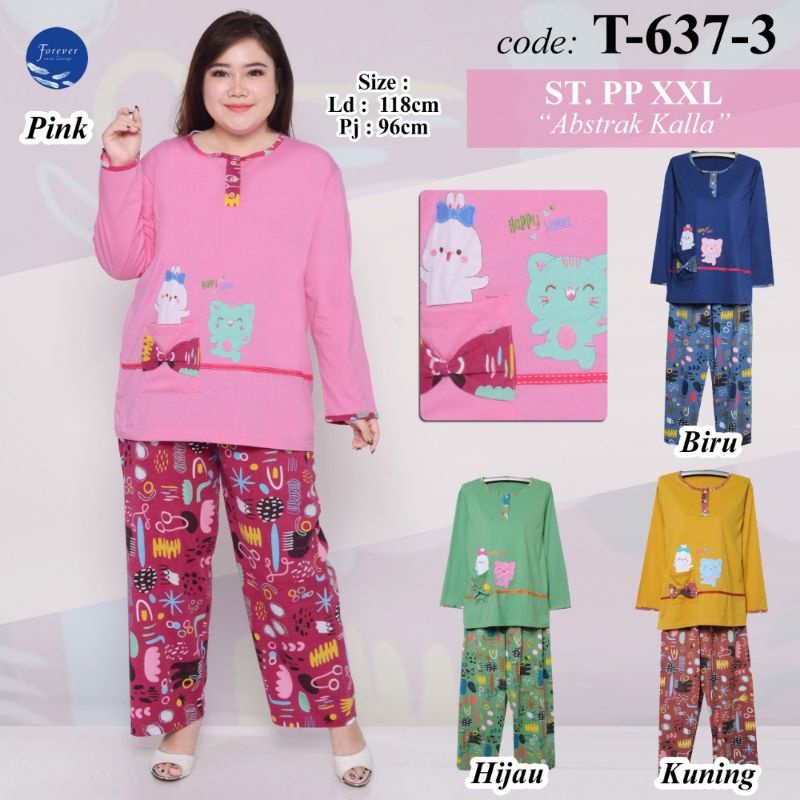 PP xxl forever motif abstrak kalla