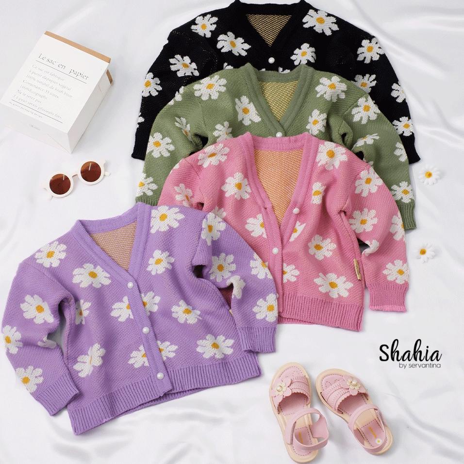 (PALING DICARI) SHAHIA - Flo Cardigan Couple Kids & Mommy