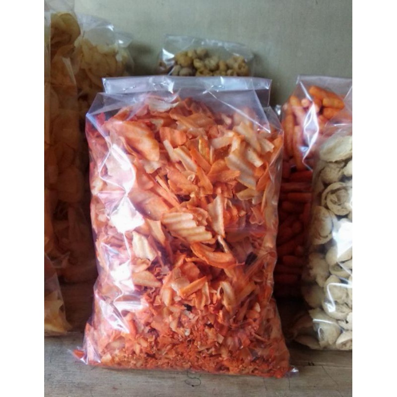

Remukan ceriping singkong balado
