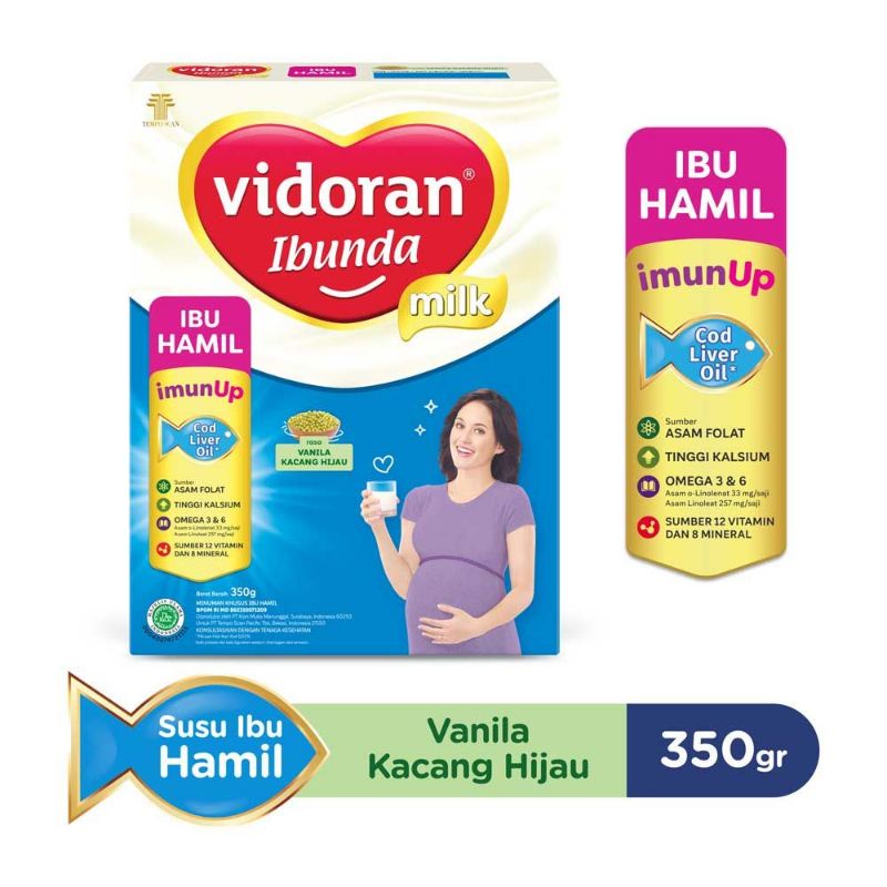 VIDORAN IBUNDA Susu Ibu Hamil