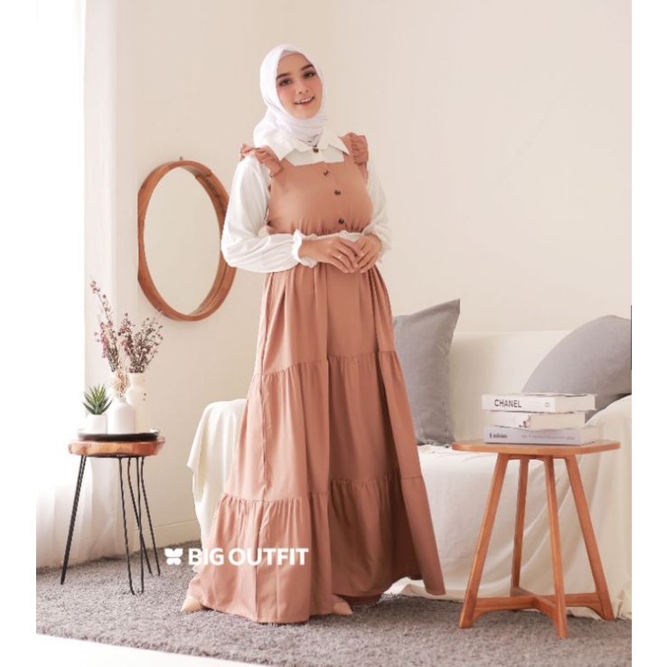 GAMIS RAYA FREE BELT/GAMIS WANITA