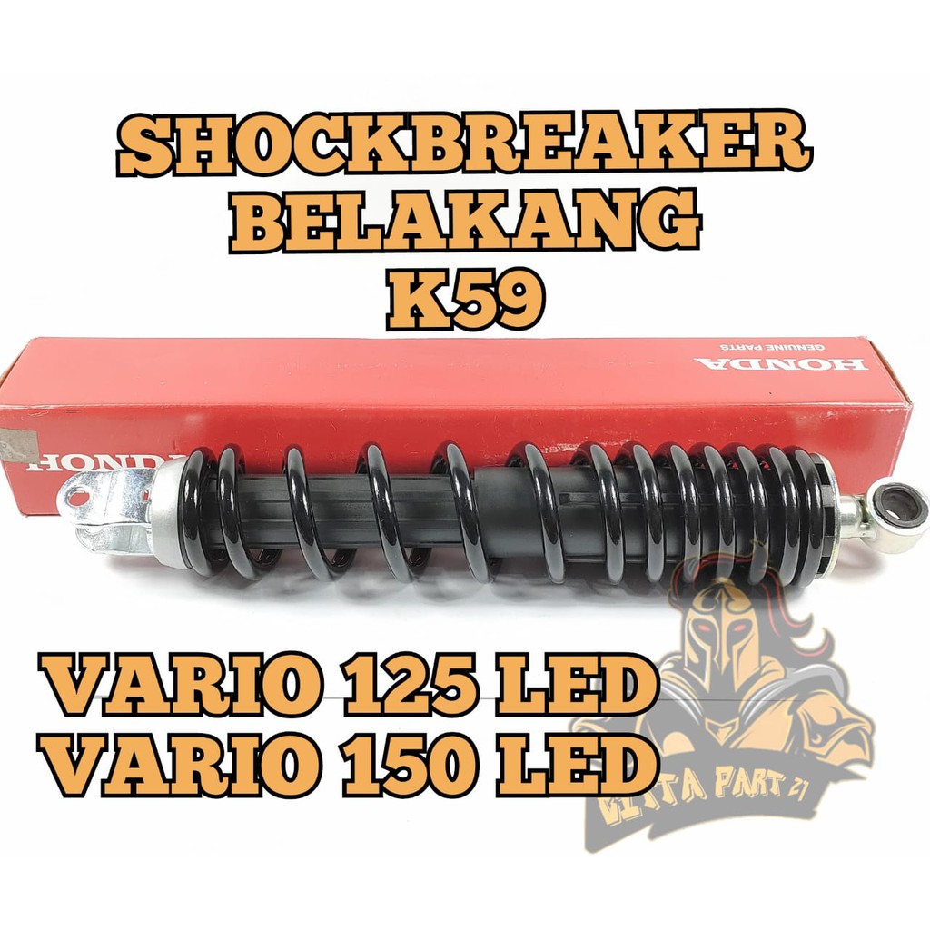 Shockbreaker Belakang VARIO 125 150 LED K59 100% ORIGINAL AHM HONDA ORI ASL