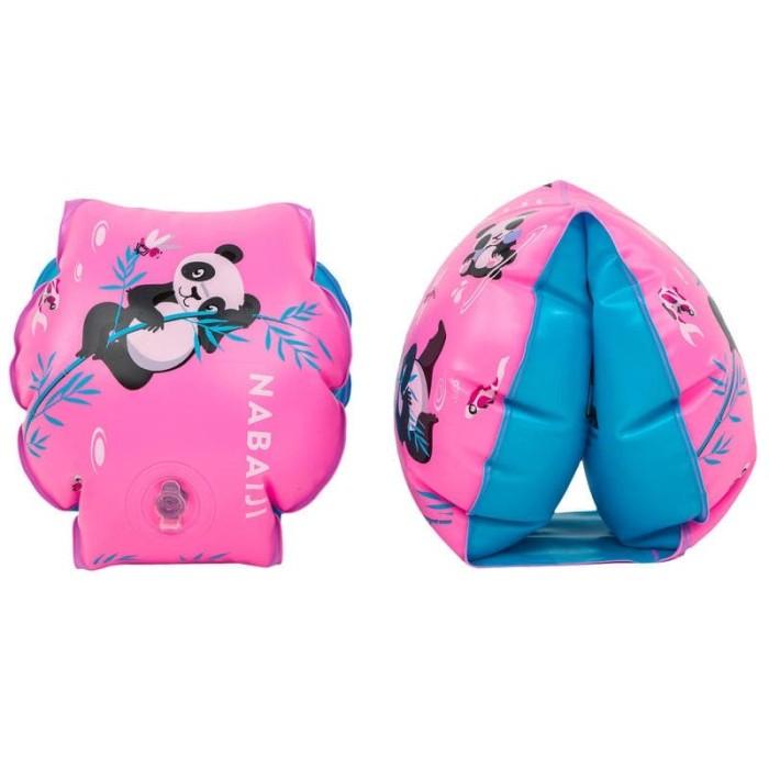 Pelampung Decathlon Nabaiji Pelampung Lengan Anak Panda Pink - 8500142